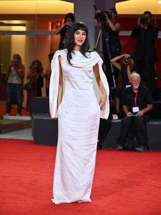 Red Carpet of the cast of the film The Basics of Philosophy at the 2026 Venice Film Festival Red Carpet of the cast of the film The Basics of Philosophy at the 2026 Venice Film Festival. 04 Sep 2026 Pictured: Sofia Boutella.  Copyright: xThexMegaxAgencyxMEGAx