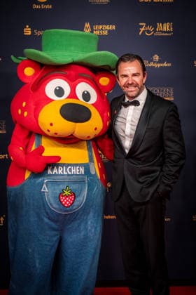 LEIPZIG, GERMANY, SEPTEMBER 4, 2026 The 2026 Golden Hen Awards ceremony on the red carpet in Exhibition Hall 1 in Leipzig. At the gala, personalities from the worlds of entertainment, television, music, and sports will be honored Robert Dahl of Karl’s 2026 Golden Hen Red Carpet