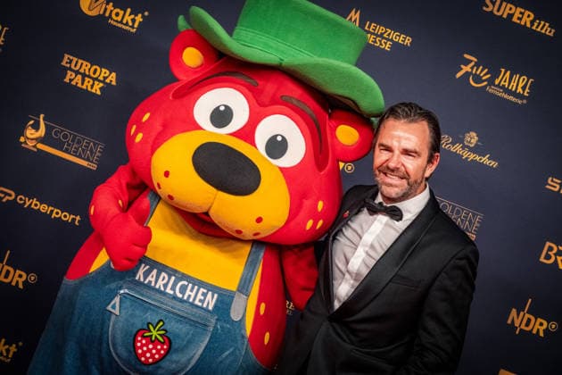 LEIPZIG, GERMANY, SEPTEMBER 4, 2026 The 2026 Golden Hen Awards ceremony on the red carpet in Exhibition Hall 1 in Leipzig. At the gala, personalities from the worlds of entertainment, television, music, and sports will be honored Robert Dahl of Karl’s 2026 Golden Hen Red Carpet