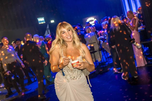 LEIPZIG, GERMANY, SEPTEMBER 4, 2026 The 2026 Golden Hen Awards ceremony in Exhibition Hall 1 in Leipzig At the gala, personalities from the worlds of entertainment, television, music, and sports will be honored. Here is the after-show party with Annemarie Eilfeld. 2026 Golden Hen Awards Red Carpet