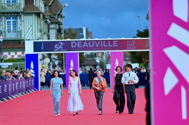 Opening Red Carpet 52nd Deauville American Film Festival FC Manon Clavel, Lio, Marion Barbeau and Sayyid El Alami attends the Opening Red Carpet at the 52nd Deauville American Film Festival on September 04, 2026 in Deauville, France. Photo by Franck Castel ABACAPRESS.COM Deauville  Copyright: xCastelxFranck ABACAx