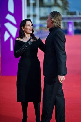 Opening Red Carpet 52nd Deauville American Film Festival FC Juliette Binoche and Ethan Hawke attends the Opening Red Carpet at the 52nd Deauville American Film Festival on September 04, 2026 in Deauville, France. Photo by Franck Castel ABACAPRESS.COM Deauville  Copyright: xCastelxFranck ABACAx