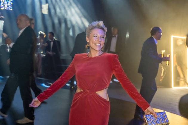 LEIPZIG, GERMANY, SEPTEMBER 4, 2026 The 2026 Golden Hen Awards ceremony in Exhibition Hall 1 in Leipzig. Once again, the gala will honor personalities from the worlds of entertainment, television, music, and sports will once again be honored Here is the after-show party with Anita Hofmann 2026 Golden Hen Awards Red Carpet