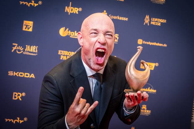 LEIPZIG, GERMANY, SEPTEMBER 4, 2026 The 2026 Golden Hen Awards ceremony will take place in Exhibition Hall 1 in Leipzig. Once again, the gala will honor personalities from the worlds of entertainment, television, music, and sports. Here, Count Bernd Graf, Unheilig with his Golden Hen 2026 Golden Hen Red Carpet