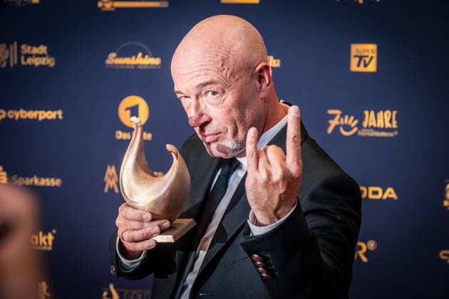 LEIPZIG, GERMANY, SEPTEMBER 4, 2026 The 2026 Golden Hen Awards ceremony will take place in Exhibition Hall 1 in Leipzig. Once again, the gala will honor personalities from the worlds of entertainment, television, music, and sports. Here, Count Bernd Graf, Unheilig with his Golden Hen 2026 Golden Hen Red Carpet