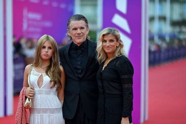 Opening Red Carpet 52nd Deauville American Film Festival FC Indiana Hawke, Ethan Hawke and Ryan Hawke attends the Opening Red Carpet at the 52nd Deauville American Film Festival on September 04, 2026 in Deauville, France. Photo by Franck Castel ABACAPRESS.COM Deauville  Copyright: xCastelxFranck ABACAx