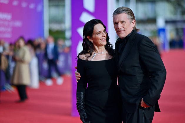 Opening Red Carpet 52nd Deauville American Film Festival FC Juliette Binoche and Ethan Hawke attends the Opening Red Carpet at the 52nd Deauville American Film Festival on September 04, 2026 in Deauville, France. Photo by Franck Castel ABACAPRESS.COM Deauville  Copyright: xCastelxFranck ABACAx
