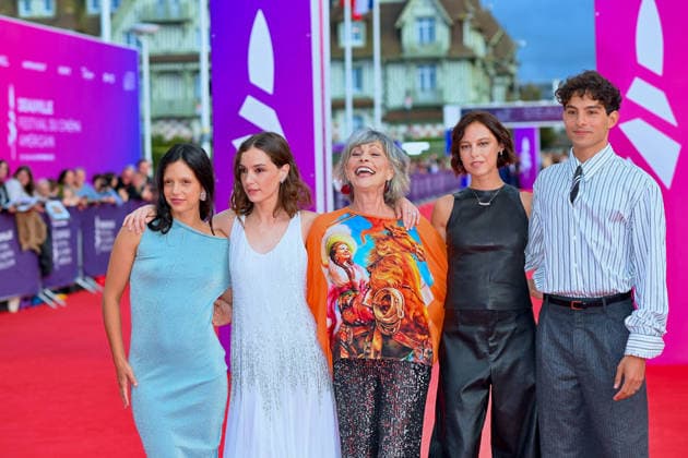 Opening Red Carpet 52nd Deauville American Film Festival FC Manon Clavel, Lio, Marion Barbeau and Sayyid El Alami attends the Opening Red Carpet at the 52nd Deauville American Film Festival on September 04, 2026 in Deauville, France. Photo by Franck Castel ABACAPRESS.COM Deauville  Copyright: xCastelxFranck ABACAx