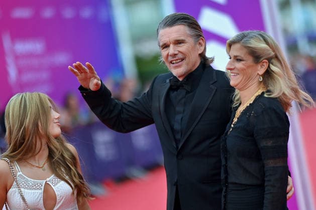 Opening Red Carpet 52nd Deauville American Film Festival FC Indiana Hawke, Ethan Hawke and Ryan Hawke attends the Opening Red Carpet at the 52nd Deauville American Film Festival on September 04, 2026 in Deauville, France. Photo by Franck Castel ABACAPRESS.COM Deauville  Copyright: xCastelxFranck ABACAx