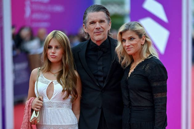 Opening Red Carpet 52nd Deauville American Film Festival FC Indiana Hawke, Ethan Hawke and Ryan Hawke attends the Opening Red Carpet at the 52nd Deauville American Film Festival on September 04, 2026 in Deauville, France. Photo by Franck Castel ABACAPRESS.COM Deauville  Copyright: xCastelxFranck ABACAx