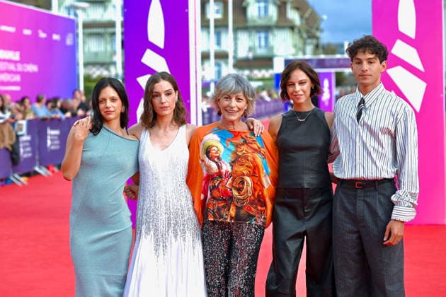 Opening Red Carpet 52nd Deauville American Film Festival FC Manon Clavel, Lio, Marion Barbeau and Sayyid El Alami attends the Opening Red Carpet at the 52nd Deauville American Film Festival on September 04, 2026 in Deauville, France. Photo by Franck Castel ABACAPRESS.COM Deauville  Copyright: xCastelxFranck ABACAx