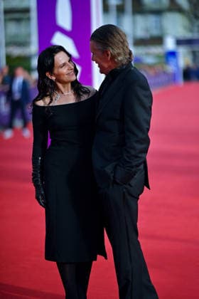 Opening Red Carpet 52nd Deauville American Film Festival FC Juliette Binoche and Ethan Hawke attends the Opening Red Carpet at the 52nd Deauville American Film Festival on September 04, 2026 in Deauville, France. Photo by Franck Castel ABACAPRESS.COM Deauville  Copyright: xCastelxFranck ABACAx
