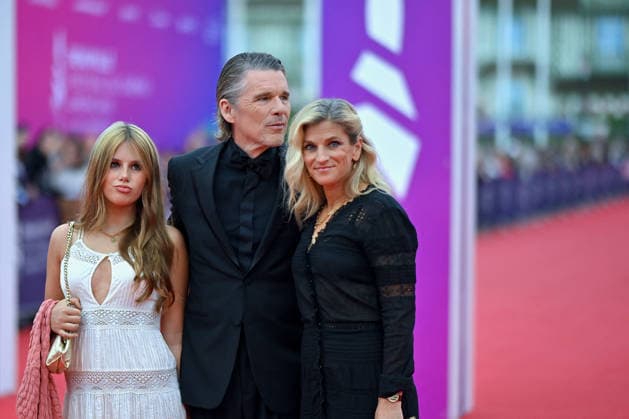Opening Red Carpet 52nd Deauville American Film Festival FC Indiana Hawke, Ethan Hawke and Ryan Hawke attends the Opening Red Carpet at the 52nd Deauville American Film Festival on September 04, 2026 in Deauville, France. Photo by Franck Castel ABACAPRESS.COM Deauville  Copyright: xCastelxFranck ABACAx