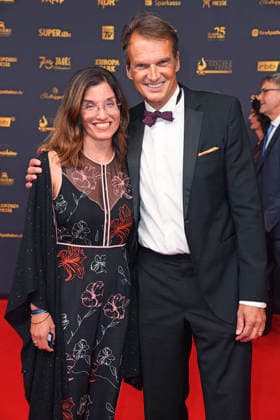 Klaus Brinkbäumer with his wife Samiha Shafy *Red Carpet* 2026 GOLDENE HENNE AWARDS CEREMONY at the Leipzig Trade Fair on September 4, 2026