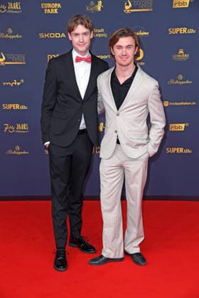 Max Kruk, Alessandro Schuster *Red Carpet* 2026 GOLDENE HENNE AWARDS CEREMONY at the Leipzig Trade Fair on September 4, 2026