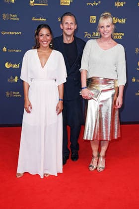 Amy Mussul, Johannes Hendrik Langer, Melanie Marschke *Red Carpet* 2026 GOLDENE HENNE AWARDS CEREMONY at the Leipzig Trade Fair on September 4, 2026