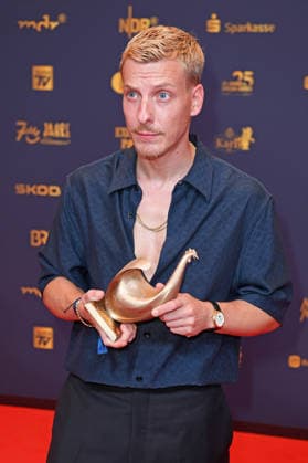 Felix Lobrecht *Award Winner* 2026 GOLDENE HENNE AWARDS CEREMONY at the Leipzig Trade Fair on September 4, 2026