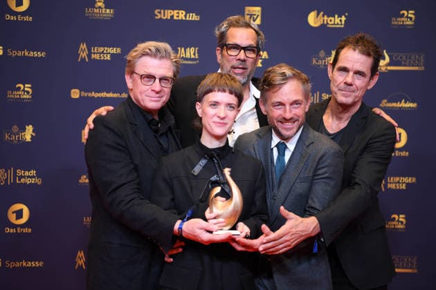 Hendrik Handloegten, Liv Lisa Fries, Achim von Borries, Volker Bruch, Tom Tykwer *Award Winners* 2026 GOLDENE HENNE AWARDS CEREMONY at the Leipzig Trade Fair on September 4, 2026
