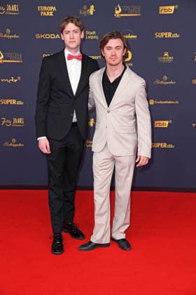 Max Kruk, Alessandro Schuster *Red Carpet* 2026 GOLDENE HENNE AWARDS CEREMONY at the Leipzig Trade Fair on September 4, 2026