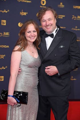 Stephan Grossmann with his wife Lidija Grossmann *Red Carpet* 2026 GOLDENE HENNE AWARDS CEREMONY at the Leipzig Trade Fair on September 4, 2026
