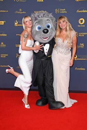 Christin Stark, Annemarie Eilfeld *Red Carpet* 2026 GOLDENE HENNE AWARDS CEREMONY at the Leipzig Trade Fair on September 4, 2026