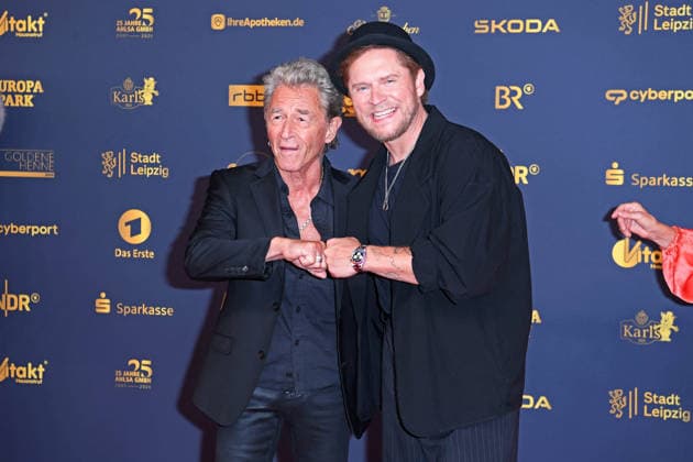Peter Maffay, Johannes Oerding *Red Carpet* 2026 GOLDENE HENNE AWARDS CEREMONY at the Leipzig Trade Fair on September 4, 2026