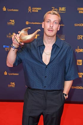 Felix Lobrecht *Award Winner* 2026 GOLDENE HENNE AWARDS CEREMONY at the Leipzig Trade Fair on September 4, 2026