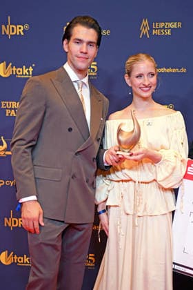 Minerva Hase, Nikita Volodin *Award Winners* 2026 GOLDENE HENNE AWARDS CEREMONY at the Leipzig Trade Fair on September 4, 2026