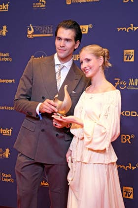 Minerva Hase, Nikita Volodin *Award Winners* 2026 GOLDENE HENNE AWARDS CEREMONY at the Leipzig Trade Fair on September 4, 2026