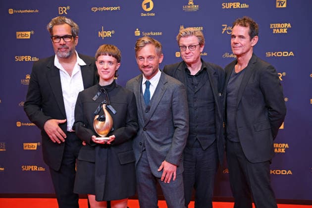 Hendrik Handloegten, Liv Lisa Fries, Achim von Borries, Volker Bruch, Tom Tykwer *Award Winners* 2026 GOLDENE HENNE AWARDS CEREMONY at the Leipzig Trade Fair on September 4, 2026