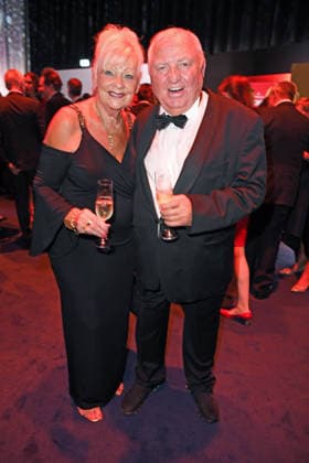 Ulli Wegner with his wife Margret Wegner *After-show party* 2026 GOLDENE HENNE AWARDS CEREMONY at the Leipzig Trade Fair on September 4, 2026