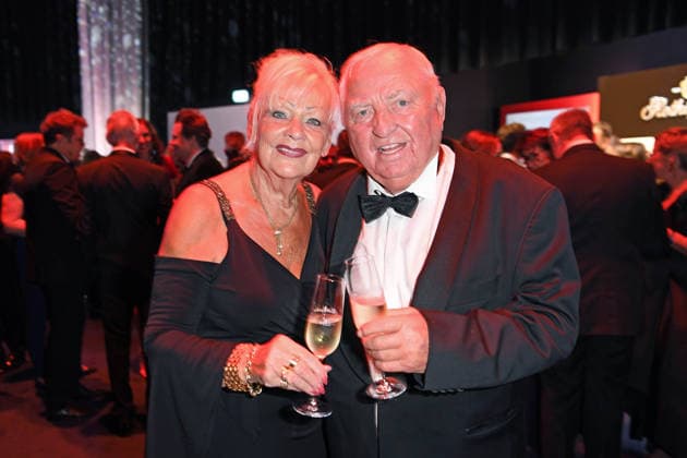 Ulli Wegner with his wife Margret Wegner *After-show party* 2026 GOLDENE HENNE AWARDS CEREMONY at the Leipzig Trade Fair on September 4, 2026