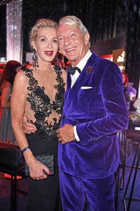Grit Weiss with her husband Jo Groebel *After-Show Party* 2026 GOLDENE HENNE AWARDS CEREMONY at the Leipzig Trade Fair on September 4, 2026