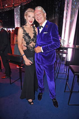 Grit Weiss with her husband Jo Groebel *After-Show Party* 2026 GOLDENE HENNE AWARDS CEREMONY at the Leipzig Trade Fair on September 4, 2026