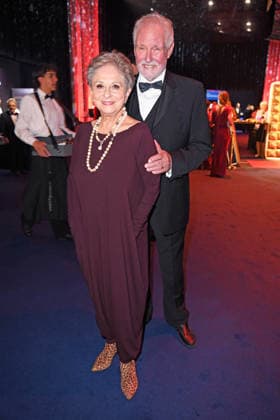 Dagmar Frederic with her husband Klaus Lenk *After-Show Party* 2026 GOLDENE HENNE AWARDS CEREMONY at the Leipzig Trade Fair on September 4, 2026