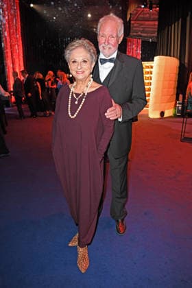 Dagmar Frederic with her husband Klaus Lenk *After-Show Party* 2026 GOLDENE HENNE AWARDS CEREMONY at the Leipzig Trade Fair on September 4, 2026