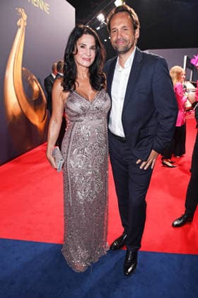 Mariella Ahrens with her boyfriend Marco van Dre *After-Show Party* 2026 GOLDENE HENNE AWARDS CEREMONY at the Leipzig Trade Fair on September 4, 2026