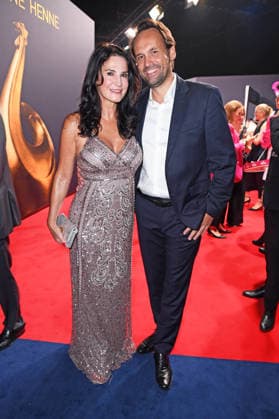 Mariella Ahrens with her boyfriend Marco van Dre *After-Show Party* 2026 GOLDENE HENNE AWARDS CEREMONY at the Leipzig Trade Fair on September 4, 2026