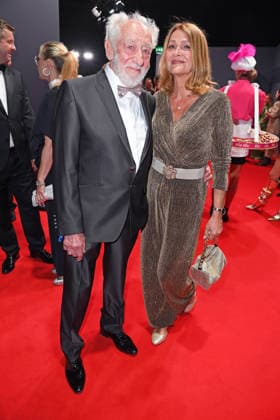 Dieter Hallervorden with his wife Christiane Hallervorden *After-Show Party* GOLDENE HENNE AWARDS 2026 at the Leipzig Trade Fair on September 4, 2026