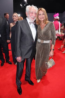 Dieter Hallervorden with his wife Christiane Hallervorden *After-Show Party* GOLDENE HENNE AWARDS 2026 at the Leipzig Trade Fair on September 4, 2026