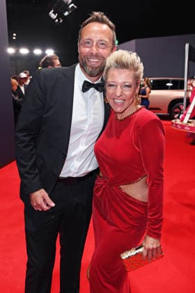 Manager Ray Schnutenhaus, Alexandra Hofmann *After-Show Party* 2026 GOLDENE HENNE AWARDS CEREMONY at the Leipzig Trade Fair on September 4, 2026