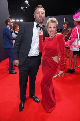 Manager Ray Schnutenhaus, Alexandra Hofmann *After-Show Party* 2026 GOLDENE HENNE AWARDS CEREMONY at the Leipzig Trade Fair on September 4, 2026