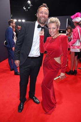 Manager Ray Schnutenhaus, Alexandra Hofmann *After-Show Party* 2026 GOLDENE HENNE AWARDS CEREMONY at the Leipzig Trade Fair on September 4, 2026