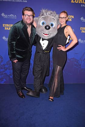 Gregor Nebel with his wife Katrin Nebel Voigt *After-Show Party* 2026 GOLDENE HENNE AWARDS CEREMONY at the Leipzig Trade Fair on September 4, 2026
