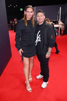 Kerstin Ott with her wife Karolina Koeppen *After-Show Party* 2026 GOLDENE HENNE AWARDS CEREMONY at the Leipzig Trade Fair on September 4, 2026