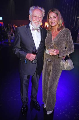 Dieter Hallervorden with his wife Christiane Hallervorden *After-Show Party* 2026 GOLDENE HENNE AWARDS CEREMONY at the Leipzig Trade Fair on September 4, 2026