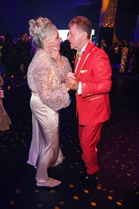 Hans Jürgen Beyer with his wife Manuela Hebestreit *After-show party* 2026 GOLDENE HENNE AWARDS CEREMONY at the Leipzig Trade Fair on September 4, 2026