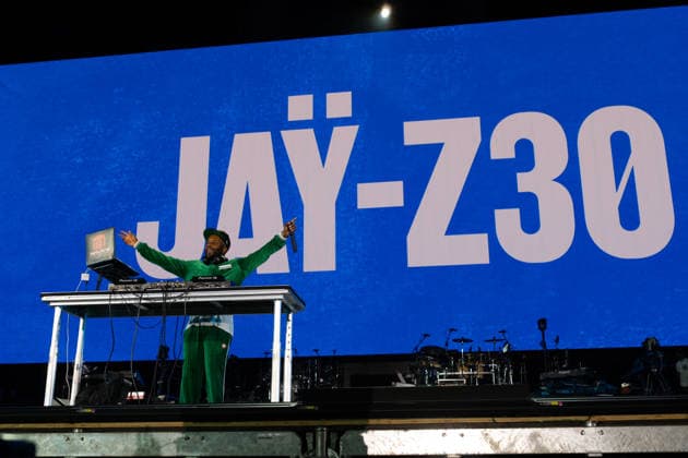 Night one of Jay-Z 30 Concert in London, UK - 4 Sept 2026 DJ Manny Norte on stage as he opens for Jay-Z on the first night of the Jay-Z 30 tour celebrating the 30th anniversary of his debut album Reasonable Doubt at Tottenham Hotspur Stadium. London United Kingdom Copyright: xBonniexBritainx xSOPAxImagesx J5006907