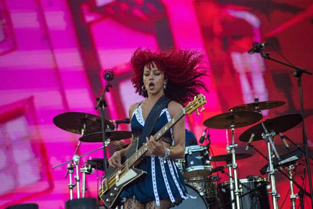 RIO DE JANEIRO, RJ - 04.09.2026: ROCK IN RIO 2026 - The band Nova Twins will open the main stage this Friday, September 4th, at Rock in Rio, in the City of Rock, Rio de Janeiro, RJ. x3009673x  CristianexMota