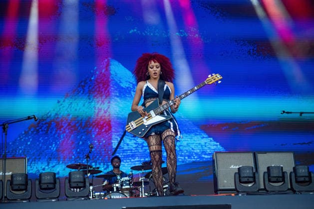 RIO DE JANEIRO, RJ - 04.09.2026: ROCK IN RIO 2026 - The band Nova Twins will open the main stage this Friday, September 4th, at Rock in Rio, in the City of Rock, Rio de Janeiro, RJ. x3009676x  CristianexMota